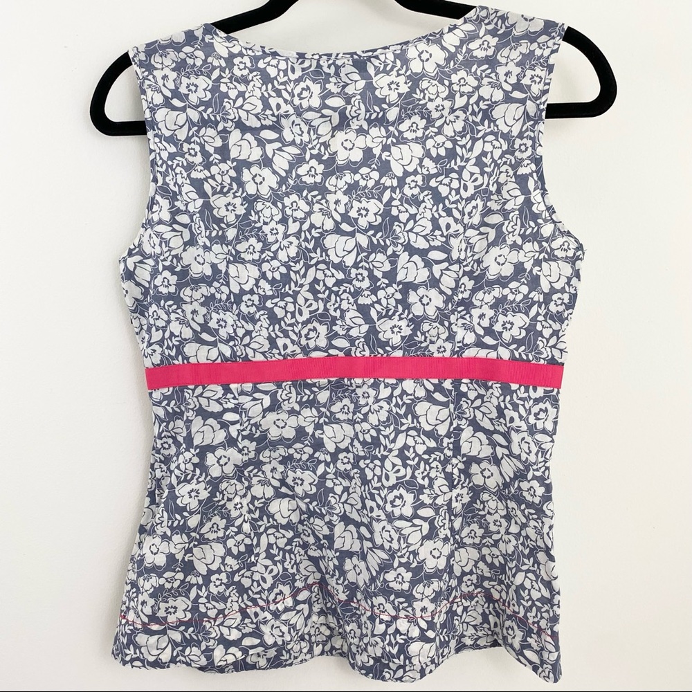 Boden women’s floral sleeveless top size 10 - Picture 6 of 12